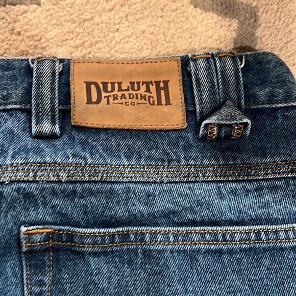 Duluth trading Carpenter jeans size 48 / 34 in EUC big boy jeans - Picture 7 of 9